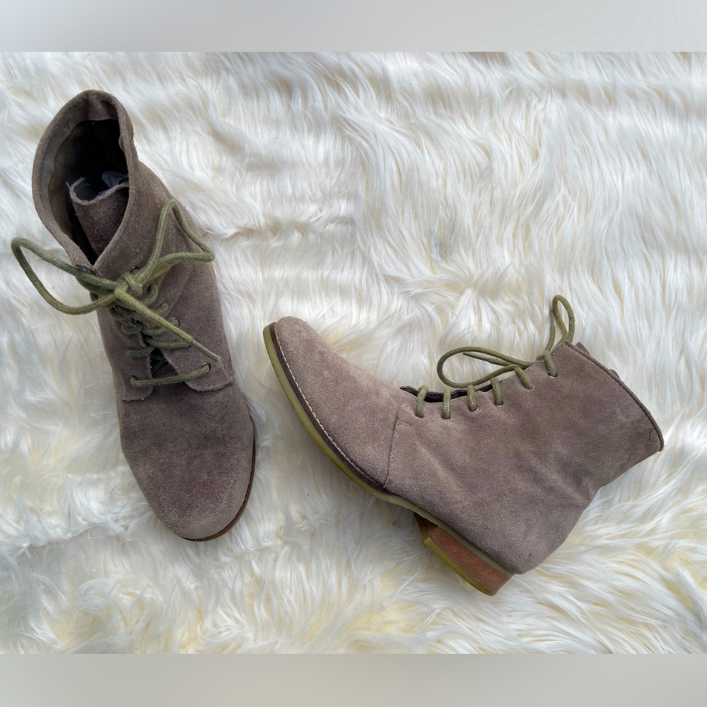Naughty Monkey Women’s Lace Up Ankle Boots, Size 8